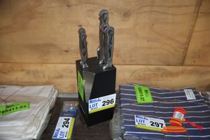 296 · KNIFE BLOCK SET