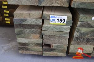 18x Lengths Of Non-Structural, H4 Treated Pine Timber, Approx 170 X 35mm X 3.6m
