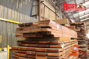19 · JAR229-JARRAH STANDARD AND BETTER GRADE 190-200x38mm Rough Sawn Boards - 27 @ 2.7m