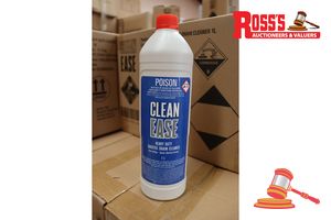 245 · 2x BOXES OF CLEAN EASE HEAVY DUTY DRAIN CLEANER, 1L, 20x BOTTLES TOTAL