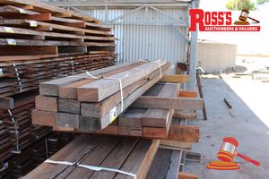 48 · JAR259 - JARRAH FEATURE AND BETTER GRADE 100-125x50-65mm Rough Sawn Boards - @ 1.9-3.3m, APPROX 24 lm