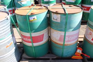 95 · 2X CASTROL HYSPIN AWS46 HYDRAULIC OIL 205L