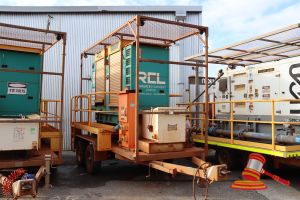 31 · 2015 OX ENGINEERING CXT-PTA60 GENERATOR TRAILER GREEN/ YELLOW, TANDEM, DIESEL, SMART LOAD, MODEL#LS0V75-75KW, 415V, RING HITCH, AIR LINES, 150KVA RATING, 6 CYLINDER ENGINE, REG NO - (UNLICENSED) VIN#6T9T23WA1F0CX6001 (*NOTE - CONTROL PANEL AND ISOLATOR PAD LOCKED AND REPORTED AS STARTER MOTOR FAULT*) (S840)