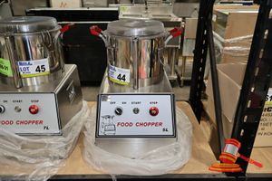 44 · FOOD PROCESSOR CHOPPER 5LT, CATERCOOK BRAND (UNUSED)