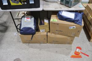 26 · BUNDLE OF ASSORTED SAFETY HARNESS (3 X BOXES OF SPANSET FULL BODY HARNESS) 1 X RETRACTABLE FALL ARRESTOR, 1 X EXOFIT NEX SUSPENTION LARGE