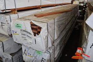 47 · PACK OF KARRI SKIP DRESSED, FEATURE, 100mm x 25mm, LM 404, PACK SIZE 5.4MT x 500 x 500, NOTE: RANDOM LENGTHS (PACK# 320025384)