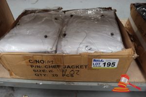20pcs BUNDLE OF CHEFS JACKETS