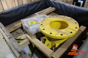 16 · CRATE CONTAINING VARIOUS SIZED UMBILLICAL REPAIR JOINTS, FLEXIBLE CONDUIT.