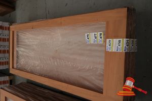 430 · TIMBER DOOR FRAME, APPROX 2040 x 820 x 25mm
