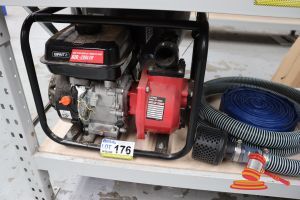 Giantz 4-Stroke High Flow Air Cooled Transfer Pump, Gasoline Engine
