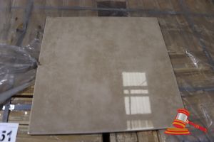 Pallet Of Dreamstone Putty Floor Tiles, 400 X 400mm, 64 Boxes, 71.68m2 Total