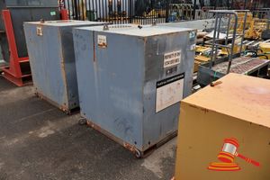 1 X BTP PARTS TRANSPORT FRAME, SUIT LIEBHERR R996B SLEW DRIVE, ID# 970410301, D.O.M. 07/20, (SOME RUST / WEATHERED)