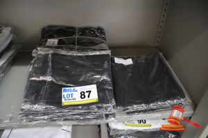 87 · BUNDLE OF BLACK CHEFS APRONS