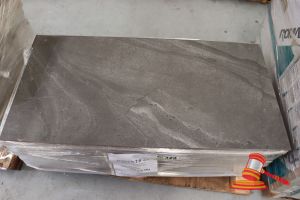 329 · PALLET OF M-STONE GRAPHITE MATT (R10) R/T PORCELAIN TILES, 600 x 1200 x 10mm, 13 BOXES, 18.72m TOTAL