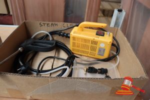 Steam Cleaner With Attachments, Untested
