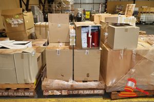Assorted Filters And Parts, Includes: Baldwin Filter, Filtec Hydraulic Filter Elements, Rexhels Corporation Hydraulic Element Filter P/N:110564,Baldwin Long Life P/N:020723, Compressor Filter, Various Others (Poss Unused, Boxed, On A Pallet). (S44#4974672430/A), (Dr#1733)