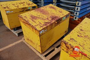 Store - Safe Site Box Sb1200 On Castors Approx Dimensions 1210mm L X 720mm W X 950mm H