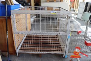 Forkable Steel Cage On Pallet