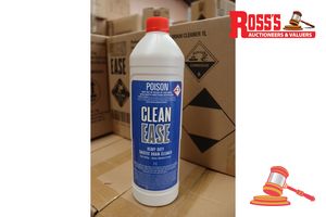 276 · 2x BOXES OF CLEAN EASE HEAVY DUTY DRAIN CLEANER, 1L, 20x BOTTLES TOTAL