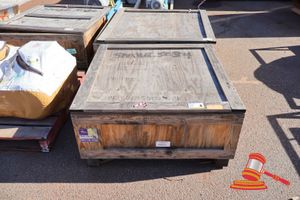 Wooden Pallet Crate, Containing Approx 13, 36 1/2'' X 38 1/8'' X 4 1/4 X 125'' Ss Flexpro Gasket, Gasket -36-Ss-Flex-2e-015-1 (Cont#Emsu5161075, Iris-Wheatstone)