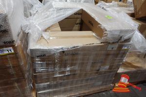 10 · UNIOS DOWNLIGHTS, PARTICLE (MEDIUM) , APPROX 20 X BOXES, INCLUDES: PART0125.TB30.N (18W, 125MM, TEXTURED BLACK, 3000K), PART0125.TW30.N (18W, 125MM, TEXTURED WHITE/BLACK, 3000K), VARIOUS OTHERS (POSS UNUSED, BOXED)