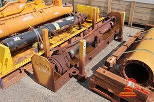 Caterpillar Hydraulic Cylinder, 9t-2869, P/N:444-3514, Approx 2.4m L X 440mm W X 350mm H, Some Marks,