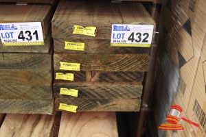 432 · 6x LENGTHS OF STRUCTURAL MGP 10, H4 TREATED PINE TIMBER, APPROX 240 x 45mm x 2.4m