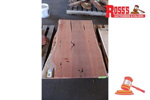 JARRAH SLAB, L1340mm x W740mm x W750mm x W830mm x D-40mm, APPROX