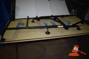 56 · Unused lot of 3 Caroma Assorted Style Stainless Steel Care Support Grab Rails with Germguard Protection, Some with Matte Black Finish