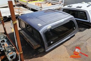 Grey Smm Steel Top Canopy , Approx; 1.4m L X 1.6m W X 610mm H, Chips/ Scratches To Paint Work, Worn Rubber Seals, Poss Incomplete