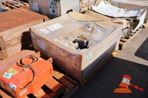 Metal Cage With Sigra Dampers (B1836652, Plant# 1000) 12 X 02a-1759 Damper, 8 X 04r-1257b-R Damper, 4 X 04r-1448-012 Damper (Untested)