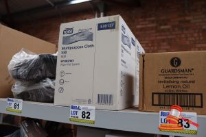 82 · 2x BOXES OF TORK MULTIPURPOSE CLOTH ROLLS