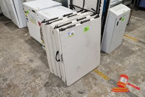 5 X Lifetime Folding Table, White, Approx 1.8m