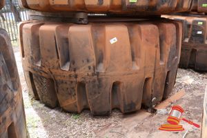 10 · 1 X EARTHMOVING TYRE, D-LUG D2V, 65/65-R57 DLUE , SN: S3L0022594, APPROX 3.8M DIAMETER, (SOME MARKS)
