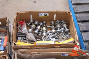 66 · Various and Assorted Lockwood Door Knobs and Locks