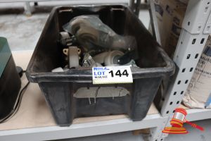 144 · TUB OF CASTOR WHEELS, FIXED & SWIVEL