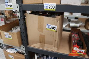 207 · BOX OF GALLERY CHROME TOILET ROLL HOLDERS