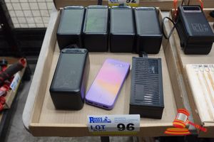 96 · APPROX 7 X POWER BANKS, VARIOUS BRANDS AND MH CAPACITY INCLUDING CYGNETT, (UNTESTED)