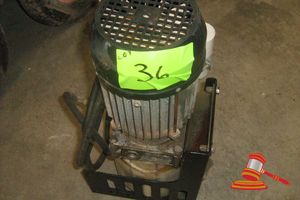 36 · ELECTRIC MOTOR AND HYDRAULIC PUMP, SINGLE PHASE