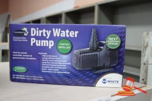PONDMATE DIRTY WATER PUMP FOR PONDS, WATERFALLS, STREAMS AND GENERAL WATER CIRCULATIONS, UNTESTED