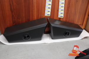 313 · PAIR OF TAPERED UNDER TRAY TOOL BOX, 750mm R&L, ALUMINIUM MATTE BLACK