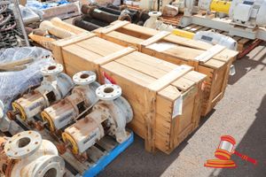 61 · GRUNDFOS VERTICAL MULTISTAGE PUMP WITH MG MOTOR, MODEL MGT30MD2-42FF300-H3, 15.0KW, 50HZ, SN 8SU17526 (POSS UNUSED)
