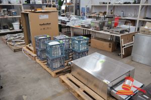 1 X Convotherm Combi Oven, Model: Ogs 20 20, Sn: Gs7fa1113, 1n-220-240v, 50/60hz, Untested, Approx Overall Dimensions: 1370mm L X 1120mm W X 1910mmh.