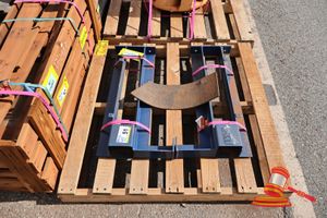 2 X Flsmidth Frame L.H And R.H, Secondary Take Up, P/N: 575703-01 And 574475-01, Some Marks On A Pallet, (B8997108),