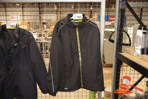 103 · BISLEY WET WEATHER DOBBY JACKET SIZE 3XL. BLACK. USED