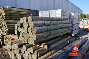 25 X 2.4m X 150-175 Pine Strainers