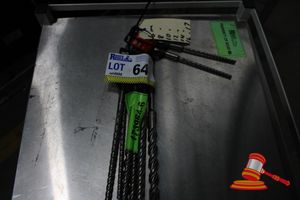 64 · 8 X MILWAUKEE SDS PLUS DRILL BITS, SIZES: 6MM, 8MM, 10MM, 12MM, 14MM, 16MM AND 17MM, VARIOUS LENGTHS, SOME MARKS
