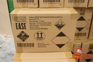 421 · 2x BOXES OF CLEAN EASY HEAVY DUTY DRAIN CLEANER, 1L PER BOTTLE, 20x BOTTLES TOTAL
