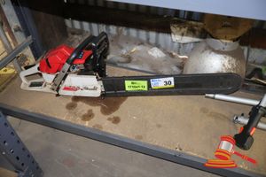 30 · 1 X BÄUMR-AG CHAINSAW, MODEL: SX76, UNTESTED (SOME MARKS)