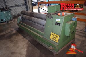 Roundo Steel Plate Pyramid Roller with Remote Control * Model PS205/ YOM 1986 *Capacity: Max. Width 2000mm x Max Thickness 6mm